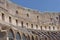 Interior of Roman Coliseum, Rome, Italy