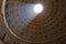 Interior of the Roman pantheon