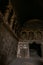 Interior, room inside the cave. Selime Monastery in Cappadocia, Turkey. Green tour