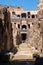 Interior of the ruins of the Colosseum in Rome