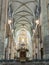 Interior of Saint Bavo`s Cathedral, Gent, Belgium