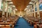 Interior of Saint Monica`s Cathedral in Cairns, Queensland, Aus