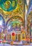Interior of Saint Sampson Church, Poltava Battle field, Ukraine