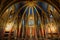 Interior of Sainte-Chapelle, Paris, france