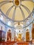 Interior of San Felipe Neri Church, Malaga, Spain