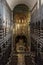 The interior of the San Lorenzo cathedral of Genoa