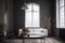 interior scandinavian cosy lounge design lifestyle modern home trendy white comfortable. Generative AI.