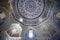 Interior of the Shirin Beka Oka Mausoleum, Shah-I-Zinda, in Samarkand, Uzbekistan