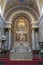 Interior shot of the Esztergom Basilica in Hungary