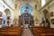 Interior of the St. Kazimierz and the Sisters of Mercy, Lviv, Ukraine