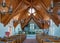 Interior of St. Marks in the Valley Church, Los Olivos, California, USA