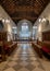 Interior of St Mary the Virgin church in village of Hambleden