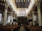 Interior of St Michael le Belfry Church in York, Northern England