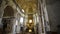 Interior of St Peter`s Basilica in the Vatican City in Rome Italy