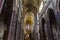 Interior of St. Vitus Cathedral or The Metropolitan Roman Catholic Cathedral of Saints Vitus, Wenceslaus and Adalber