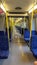 Interior of a swedish metro / subway from SL Stockholm public transport. tunnelbana.