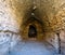 Interior of Tash Rabat caravanserai in Tian Shan mountain in Naryn province, Kyrgyzstan