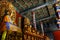 Interior of Tibetan monastery