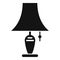 Interior torcher icon simple vector. Lamp led light