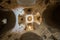 Interior of the traditional pigeon house in Yazd province, Iran