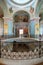 The interior of Trinity Church Svyatouspenski monastery Staritsa city Tver region, Russia