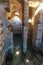 Interior of the Upper Peirene Fountain in Acrocorinth, the Citadel of ancient Corinth in Peloponnese, Greece