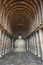 Interior Vertical view of Main Chaityagriha, Cave 12, with Stupa, Bhaja Caves, Ancient Buddhist built in 2nd century BC, during