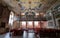 Interior view of the 17th century Kupa Synagogue in Kazimierz, the historic Jewish quarter of Krakow, Poland.