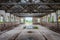 Interior View of the Abandoned Milk Barns on the property of the Northern State Mental Hospital.