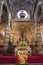 Interior view, altar area of the Duomo di Siena. Metropolitan Cathedral of Santa Maria Assunta. Tuscany. Italy.