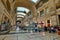 Interior view of busy Central station main hall