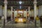 Interior view of Chue Chang temple. It is Buddhist temple in Hat Yai, Songkhla, Thailand