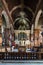 Interior view of the church of Saint-Sulpice in Fougeres