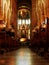 Interior view of church in Toulouse France