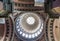 Interior view of the cupola of the San Gaudenzio Basilic, Novara