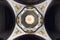 Interior view of the dome of basilica de la Candelaria and shrine of Black Madonna, patron saint of Canary Islands, Spain