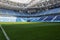 Interior view of the empty Stadio before the match