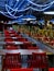 Interior view of a fast foof restaurant in wuhan city,china