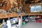 Interior View of Home Garage Workshop