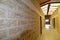 Interior view of a hotel built from blocks of salt on the Salar de Uyuni, Bolivia