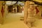 Interior view of a hotel built from blocks of salt on the Salar de Uyuni, Bolivia