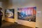 Interior view of the Indian Pueblo Cultural Center