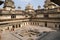 Interior view of Jahangir Palace. Orchha Palace Fort Complex. Orchha. Madhya Pradesh.