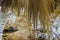 Interior view of Karaca cave located in Gumushane city,Turkey
