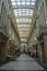 Interior view of Madlerpassage arcade in Leipzig