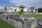 Interior View of Mayan Palace Ruins at Tulum