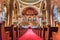 Interior view of the Memorial Church, Stanford University