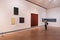 Interior view of Moderna Museet Museum of Modern Art in Stockholm, Sweden