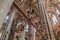 Interior view of St. Lorenz, medieval Evangelical Lutheran Church in Nuremberg, Bavaria, Germany