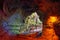 Interior view of Thurston Lava Tube, Hawaii Volcanoes National Park